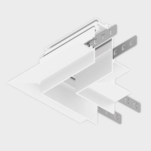 З'єднувач  RAYFOR MT-G Corner L білий кутовий (горизонтальний)