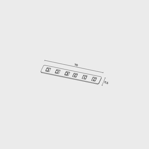 З'єднувач  RAYFOR MT-G/S Plank срібний прямий (механічний)