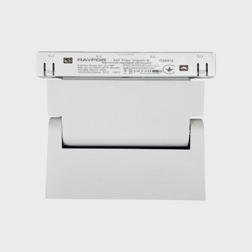 Трековий світильник RAYFOR MT Flex   Vision 6 білий 6W 540Lm 30-40-50К 48V WiFi