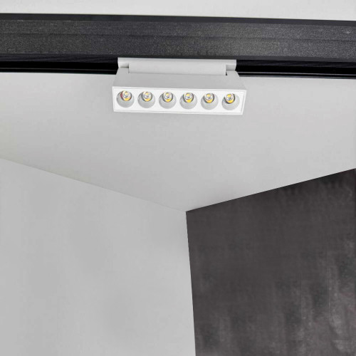 Трековий світильник RAYFOR MT Flex   Vision 6 білий 6W 540Lm 30-40-50К 48V WiFi