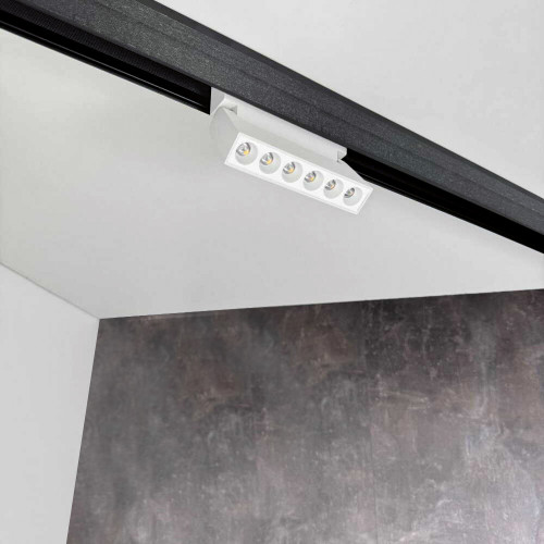 Трековий світильник RAYFOR MT Flex   Vision 6 білий 6W 540Lm 30-40-50К 48V WiFi