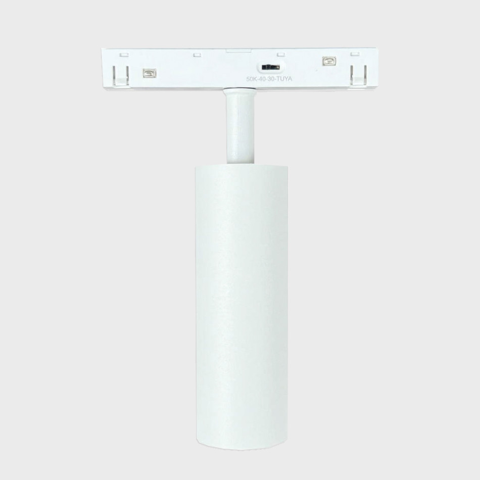 Трековий світильник RAYFOR MT   Nano Focus 15 білий 15W 1275Lm 30-40-50К 48V WiFi
