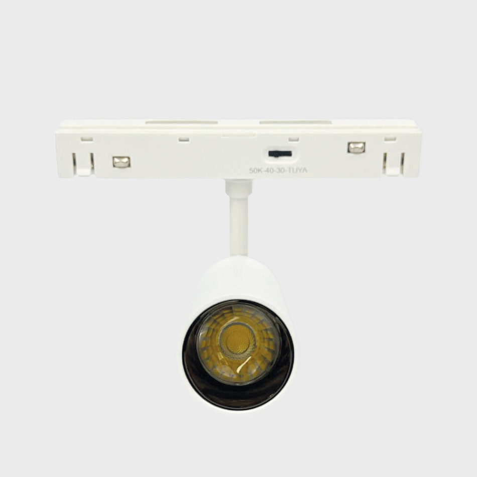 Трековий світильник RAYFOR MT   Nano Focus 15 білий 15W 1275Lm 30-40-50К 48V WiFi