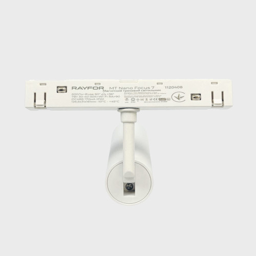 Трековий світильник RAYFOR MT   Nano Focus 15 білий 15W 1275Lm 30-40-50К 48V WiFi