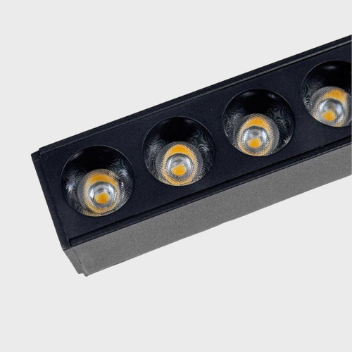 Трековий світильник RAYFOR  MT Vision 12 чорний 12W 1020Lm 30-40-50К 48V WiFi