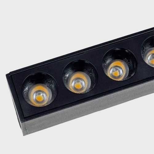 Трековий світильник RAYFOR  MT Vision 24 чорний 24W 2040Lm 30-40-50К 48V WiFi