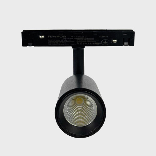 Трековий світильник RAYFOR MT  Focus  7 чорний 7W 600Lm 30-40-50К 48V WiFi