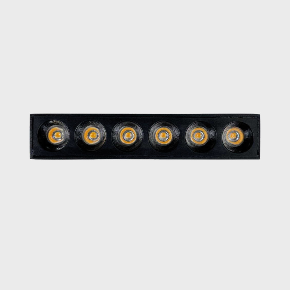 Трековий світильник RAYFOR MT Flex   Vision 6 чорний 6W 540Lm 30-40-50К 48V WiFi