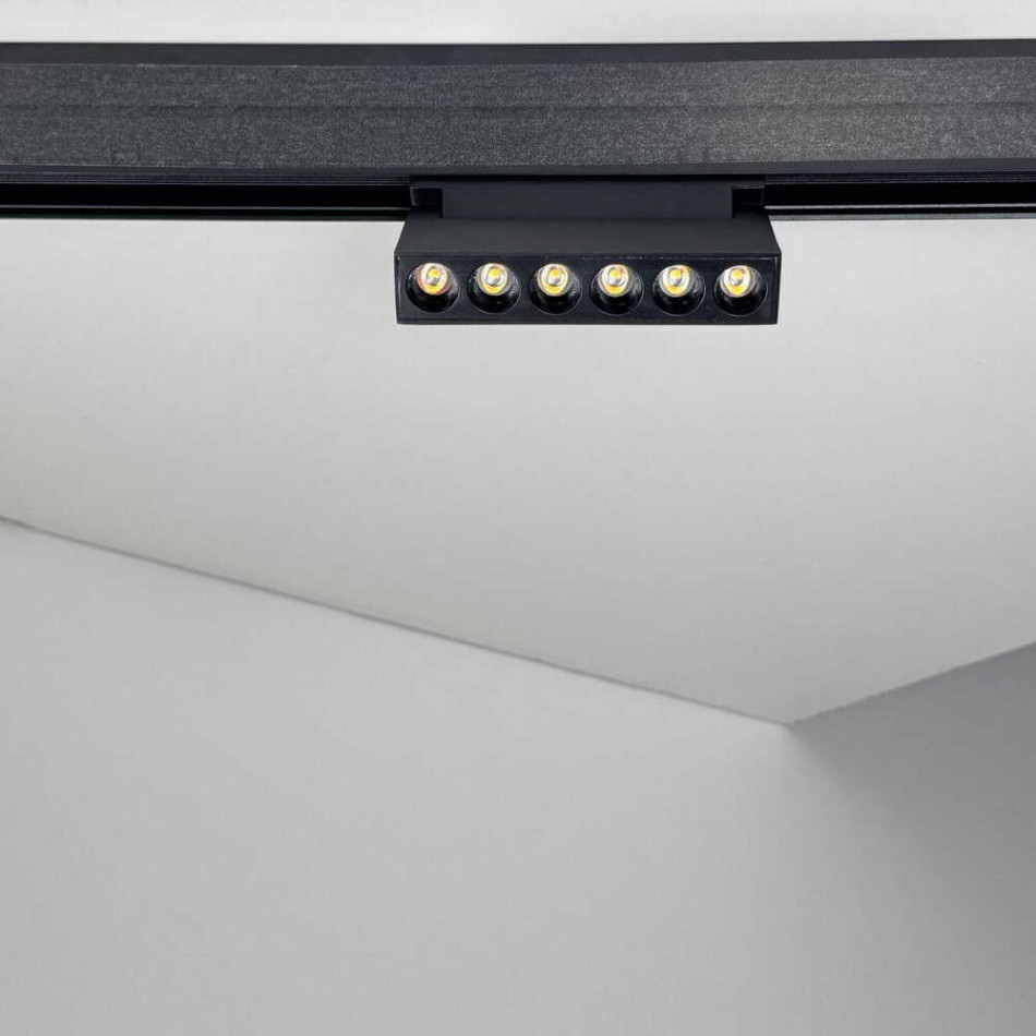 Трековий світильник RAYFOR MT Flex   Vision 6 чорний 6W 540Lm 30-40-50К 48V WiFi
