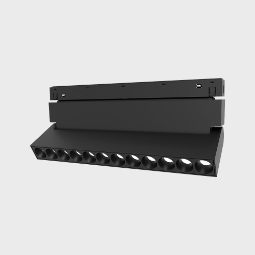 Трековий світильник RAYFOR MT Flex  Vision 12 чорний 12W 1080Lm 30-40-50К 48V WiFi