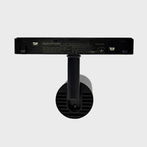 Трековий світильник RAYFOR MT   Nano Focus 15 чорний 15W 1275Lm 30-40-50К 48V WiFi