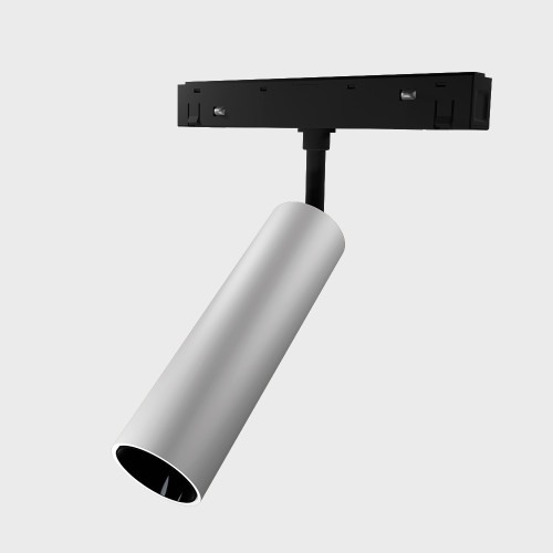 Трековий світильник RAYFOR MT   Nano Focus  7 срібний 7W 600Lm 30-40-50К 48V WiFi