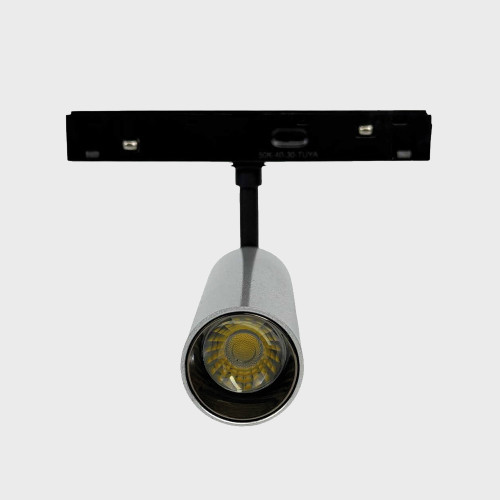 Трековий світильник RAYFOR MT   Nano Focus  7 срібний 7W 600Lm 30-40-50К 48V WiFi