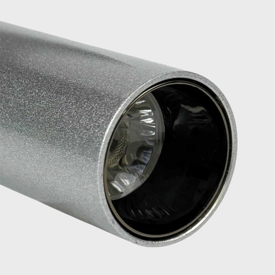 Трековий світильник RAYFOR MT   Nano Focus  7 срібний 7W 600Lm 30-40-50К 48V WiFi