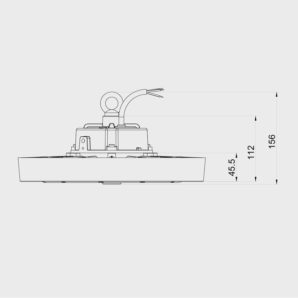 Підвісний світильник RAYFOR HB-N 150W 24000Lm 3CCT IP65 Philips 5р